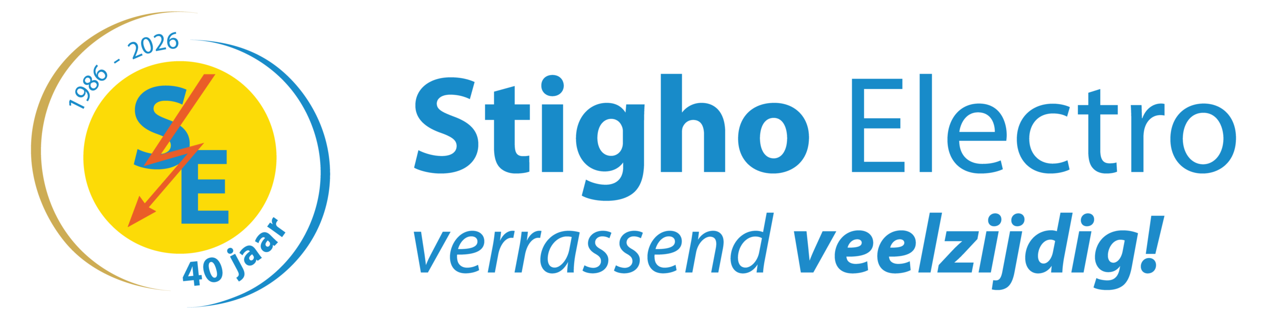 StighoElectro – Logo40jaar