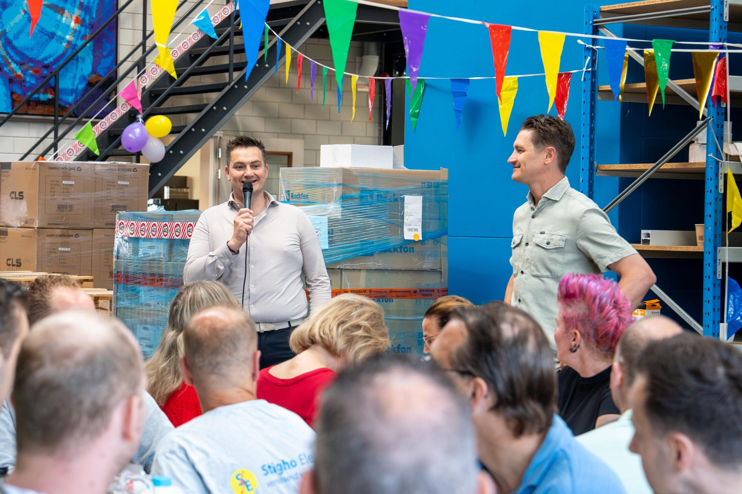 Speech tijdens het jubileumontbijt van Stigho